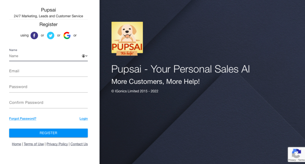 The three ways to register